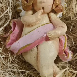 Aniołek Aurinka - wykonana ręcznie z masy solnej (dostępna)